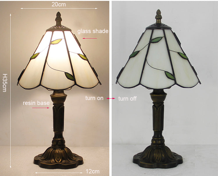 (KL030) Tiffany Style Glass Table Lamp