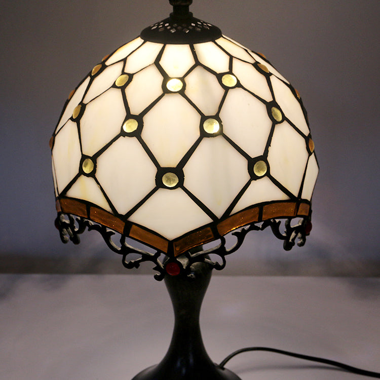 (LHJ15) Tiffany Style Glass Table Lamp