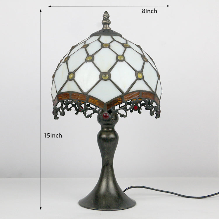 (LHJ15) Tiffany Style Glass Table Lamp