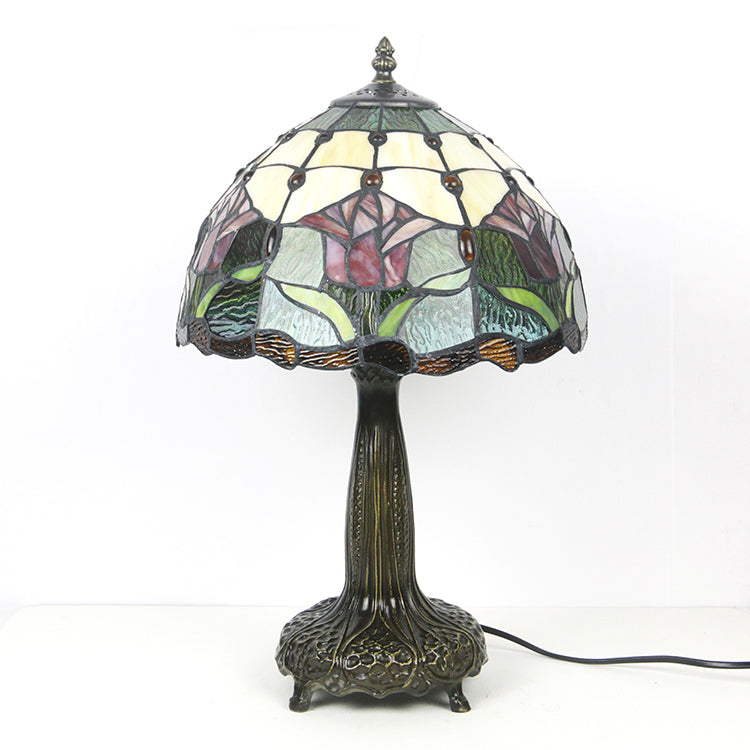 (LHJ01) Tiffany Style Glass Table Lamp