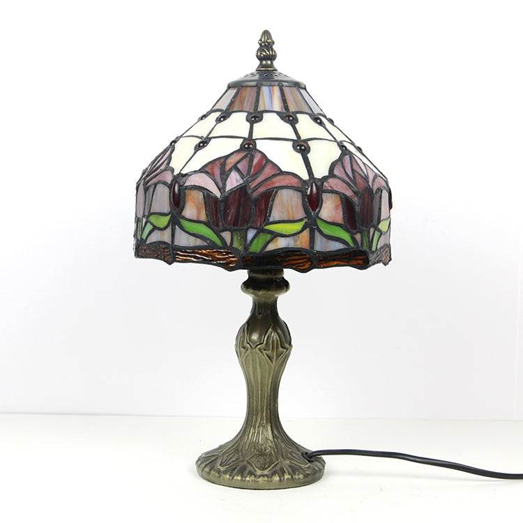 (LHJ02) Tiffany Style Glass Table Lamp