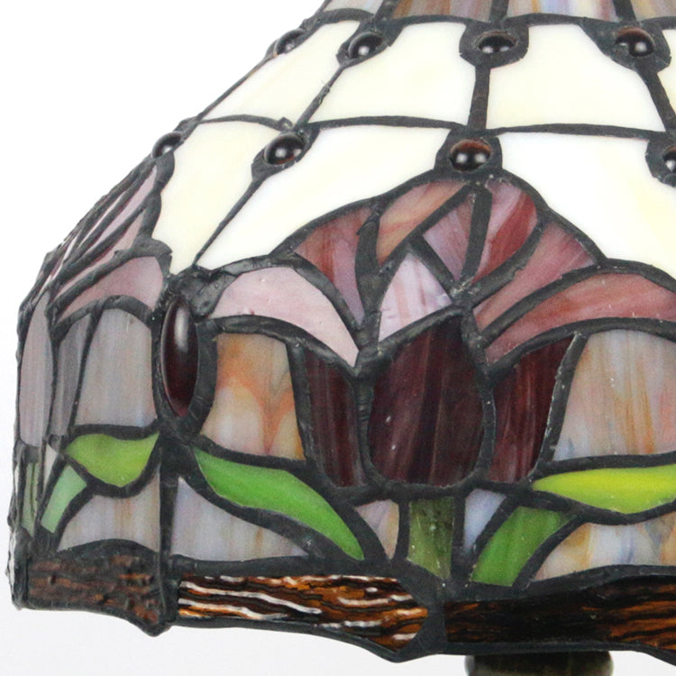 (LHJ02) Tiffany Style Glass Table Lamp