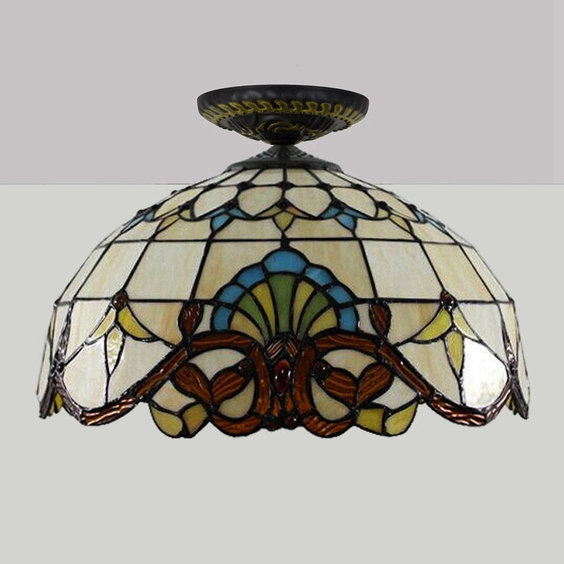 (OFC2029) Tiffany Style Ceiling Light