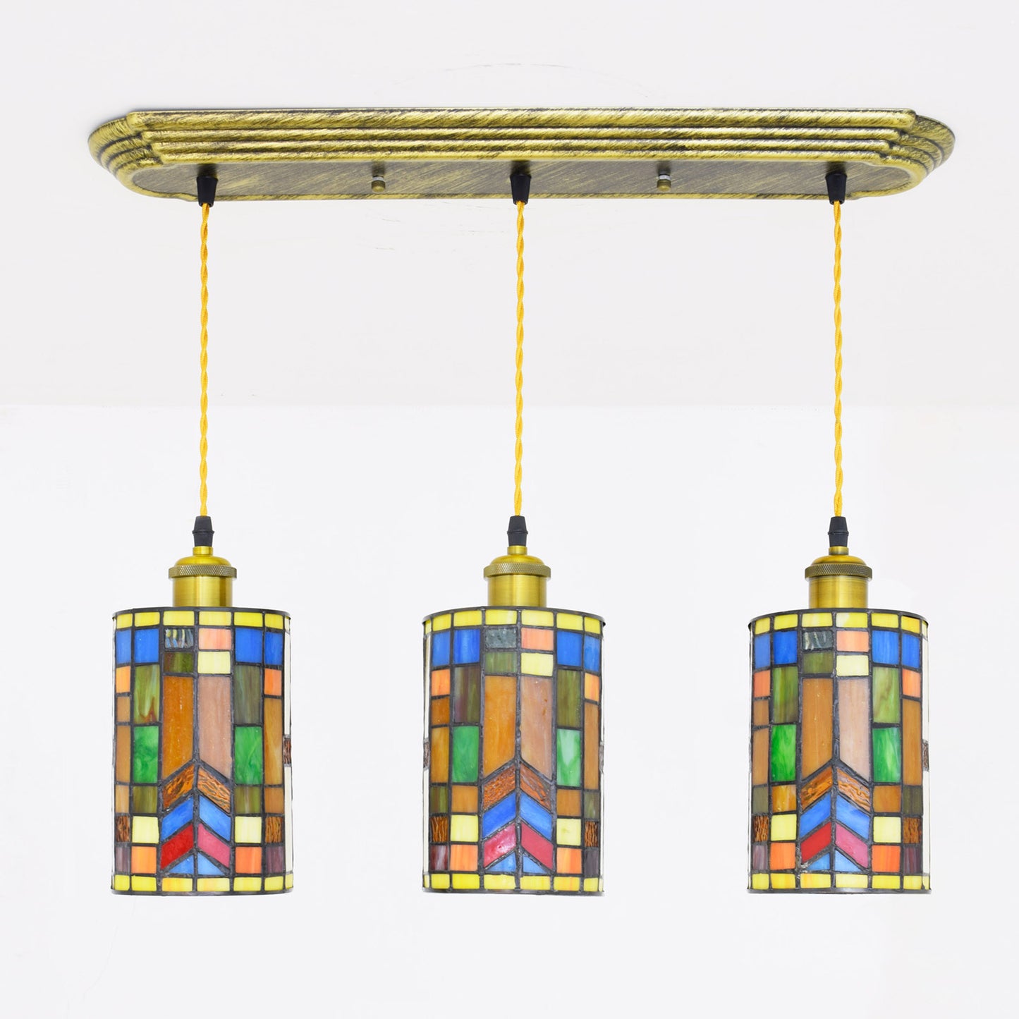 (OFD2009) Tiffany Ceiling Bar Chandelier