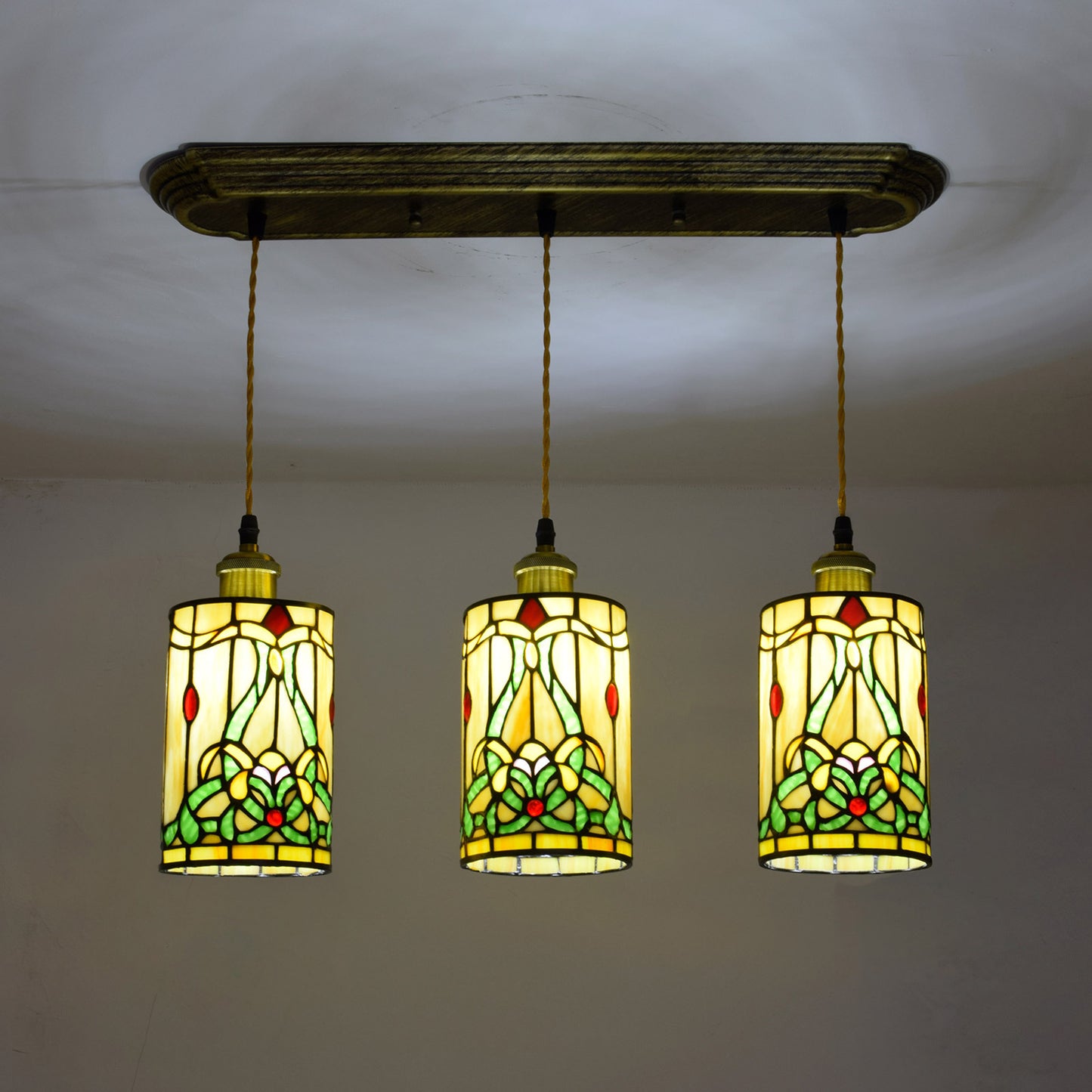 (OFD2012) Tiffany Ceiling Bar Chandelier