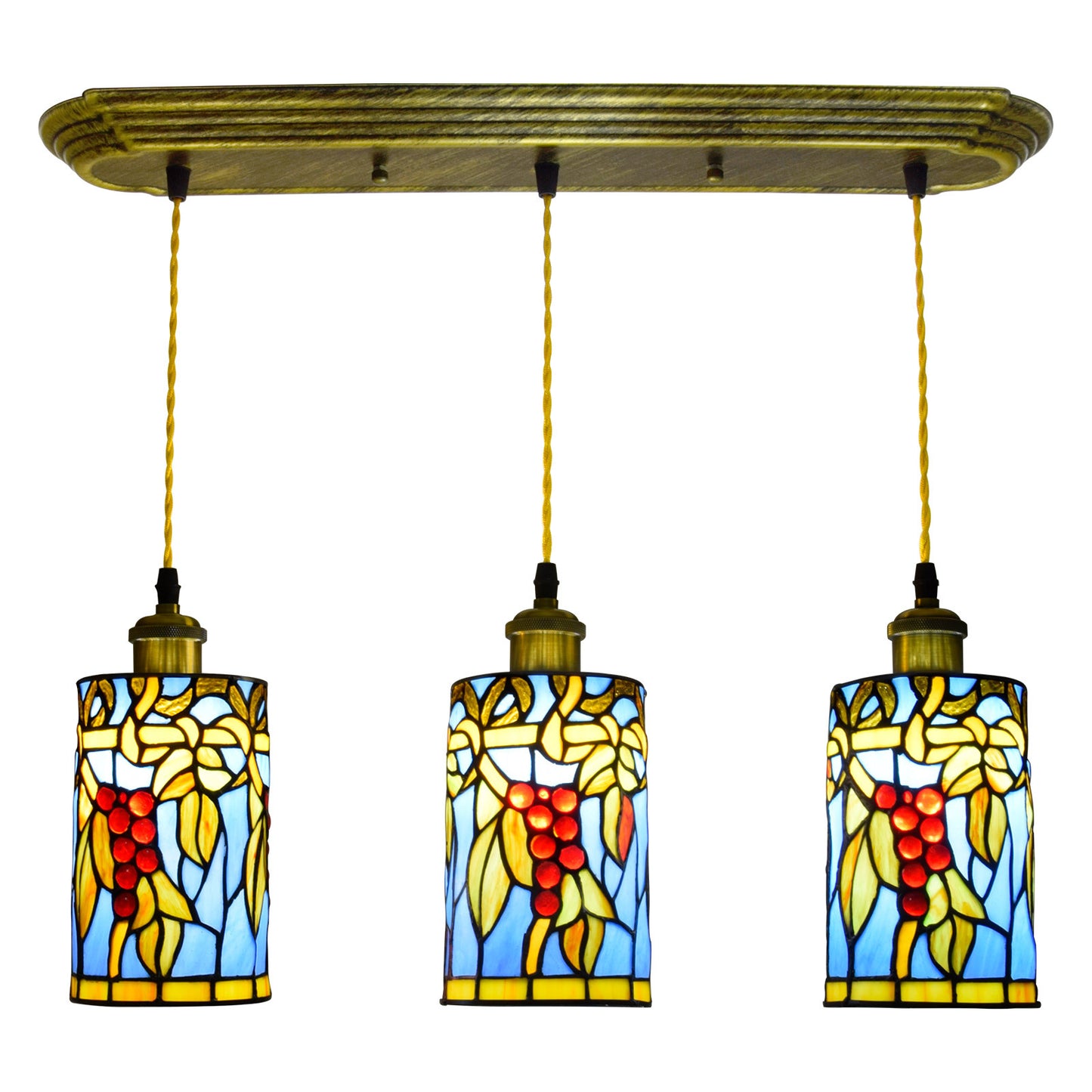 (OFD2014) Tiffany Ceiling Bar Chandelier
