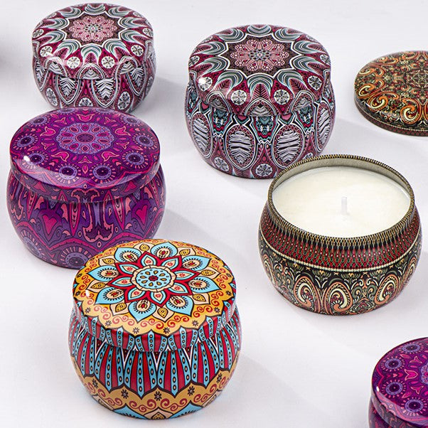 (AS03) Luxury Soy Wax Scented Candles Gifts Set