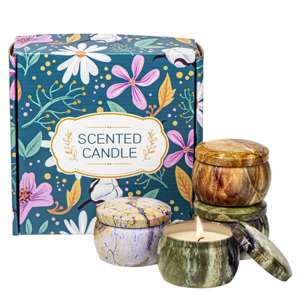 (AS02) Luxury Soy Wax Scented Candles Gifts Set