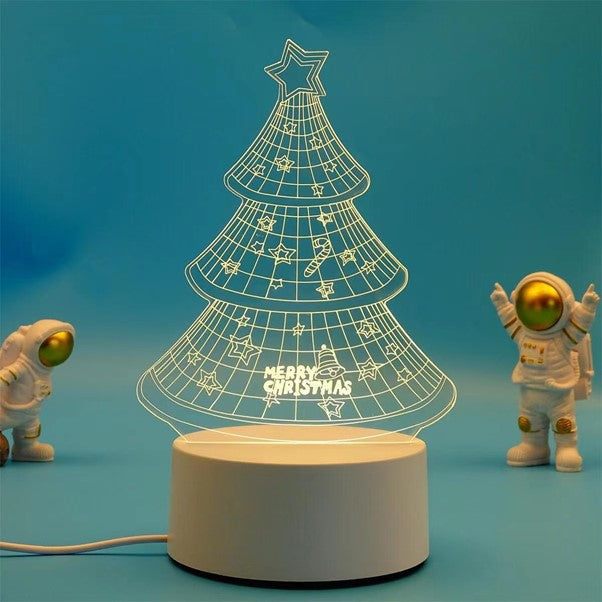 SO39 3D Christmas Lamp - Colour Changing LED Night Light