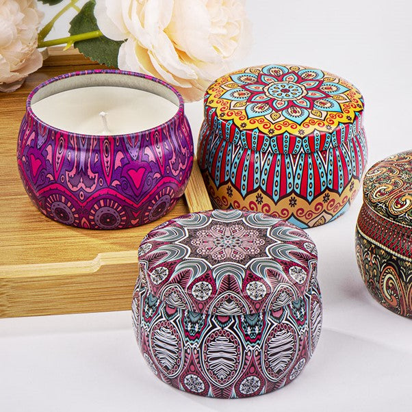 (AS03) Luxury Soy Wax Scented Candles Gifts Set