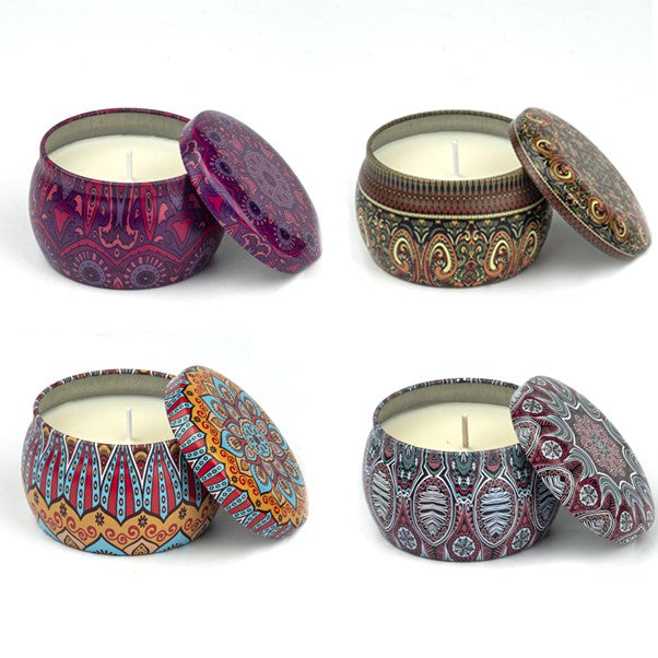 (AS03) Luxury Soy Wax Scented Candles Gifts Set