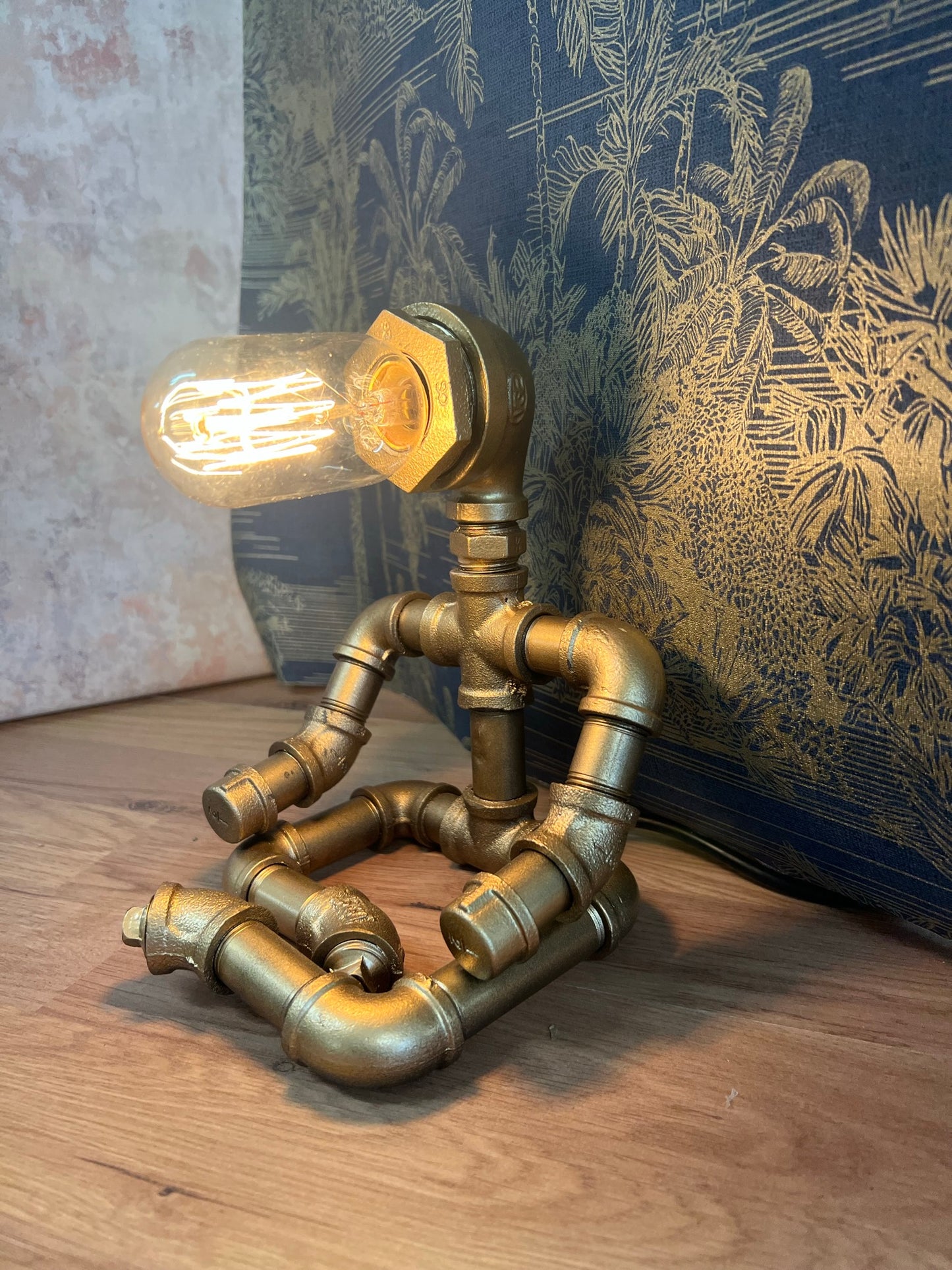 (SP04) Steampunk Table Lamp