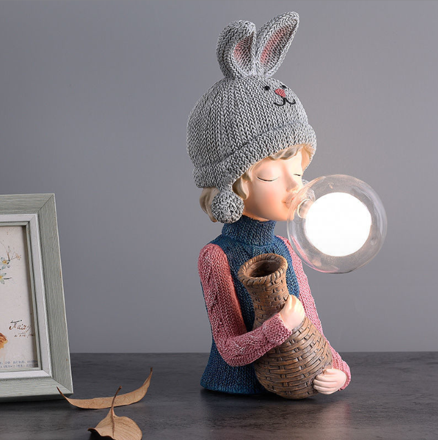 (SS02) Bubble Girl Lamp 1