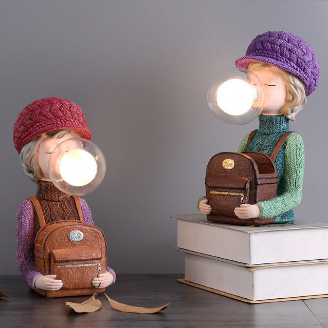 (SS02) Bubble Girl Lamp 1