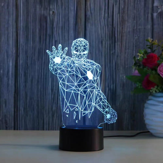 SO47 3D Spider Man - Colour Changing LED Night Light