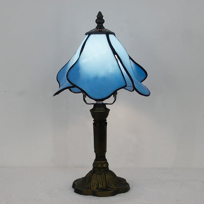 (KL020)                         Tiffany Style Glass Table Lamp
