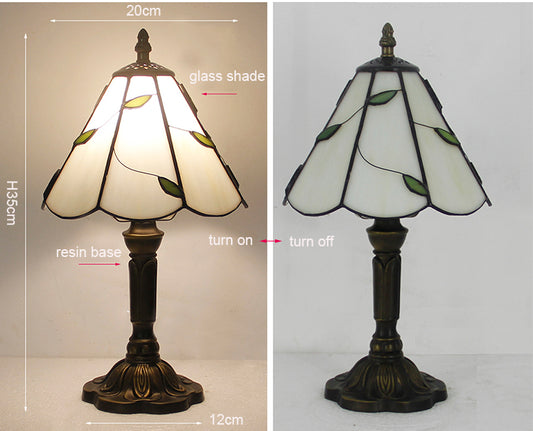 (KL030)                         Tiffany Style Glass Table Lamp