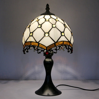 (LHJ15)                         Tiffany Style Glass Table Lamp
