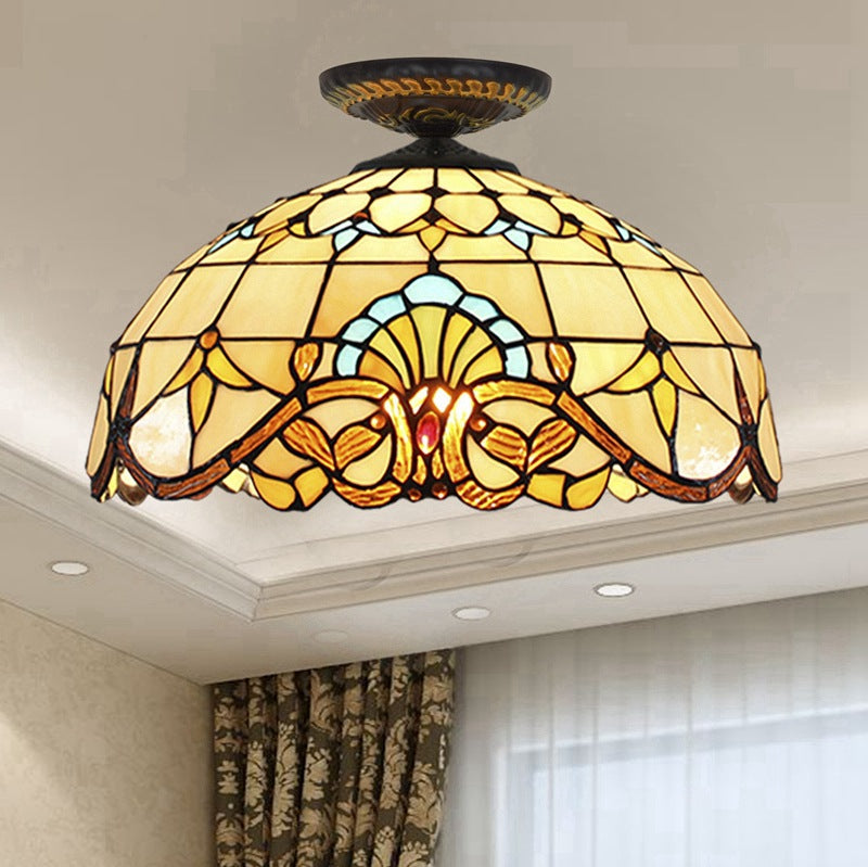 (OFC2029)                         Tiffany Style  Ceiling Light