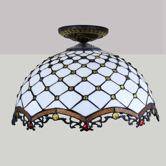 (OFC2041)                         Tiffany Style  Ceiling Light
