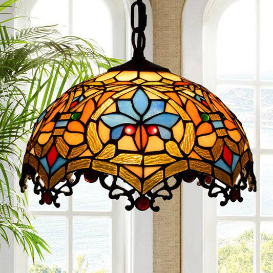 (OFP1077)                         Tiffany Style Pendant Ceiling Light