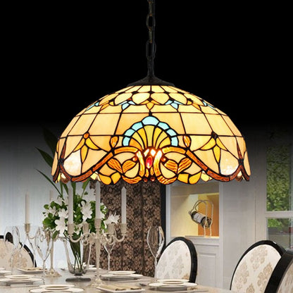 (OFP1084)                         Tiffany Style Pendant Ceiling Light