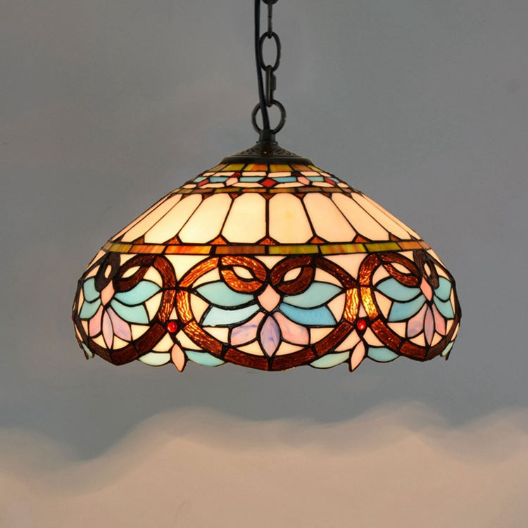 (OFP1086)                         Tiffany Style Pendant Ceiling Light