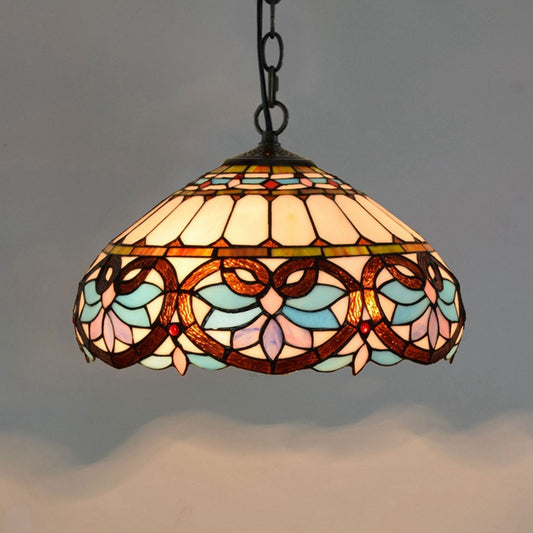 (OFP1086)                         Tiffany Style Pendant Ceiling Light