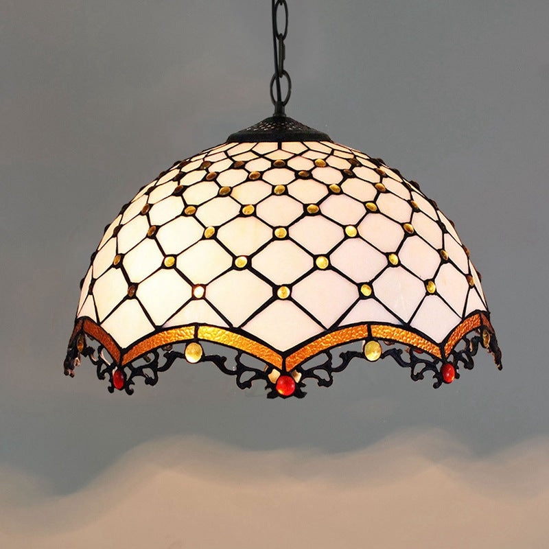 (OFP1087)                         Tiffany Style Pendant Ceiling Light