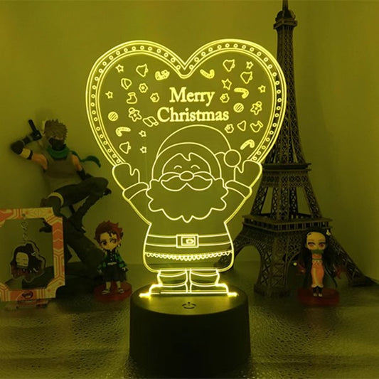 SO716 Merry Christmas Lamp - Colour Changing LED Night Light