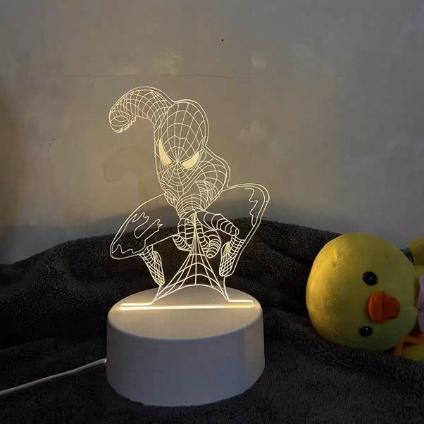 SO95 3D Spider Man - Colour Changing LED Night Light