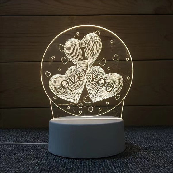 SO116 I Love You Heart - Colour Changing LED Night Light