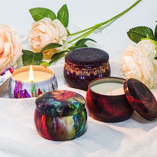 (AS01) Luxury Soy Wax Scented Candles Gifts Set