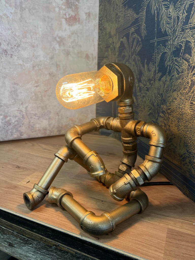 (SP01)                      Steampunk Table Lamp