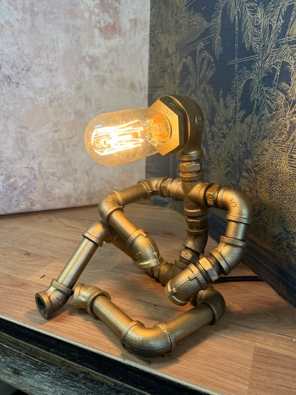 (SP01)                      Steampunk Table Lamp