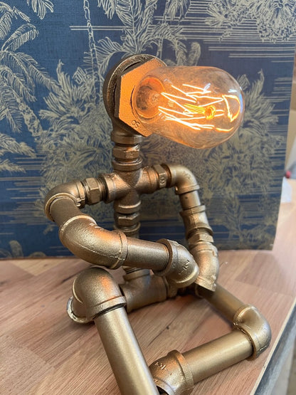 (SP01)                      Steampunk Table Lamp