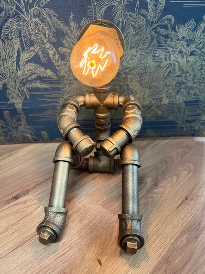 (SP02)                      Steampunk Table Lamp