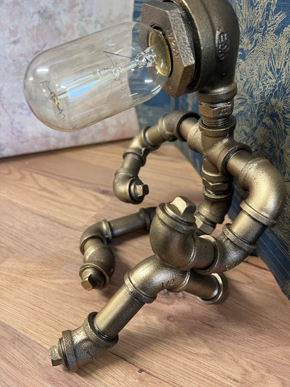 (SP03)                      Steampunk Table Lamp