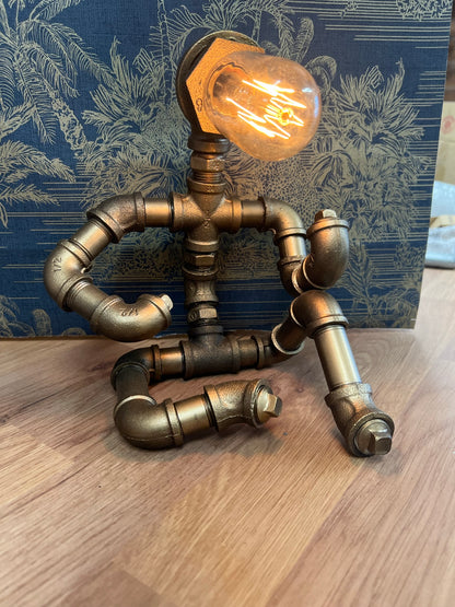 (SP03)                      Steampunk Table Lamp