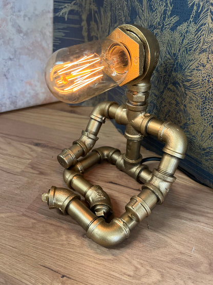 (SP04)                      Steampunk Table Lamp
