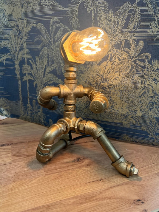 (SP05)                      Steampunk Table Lamp