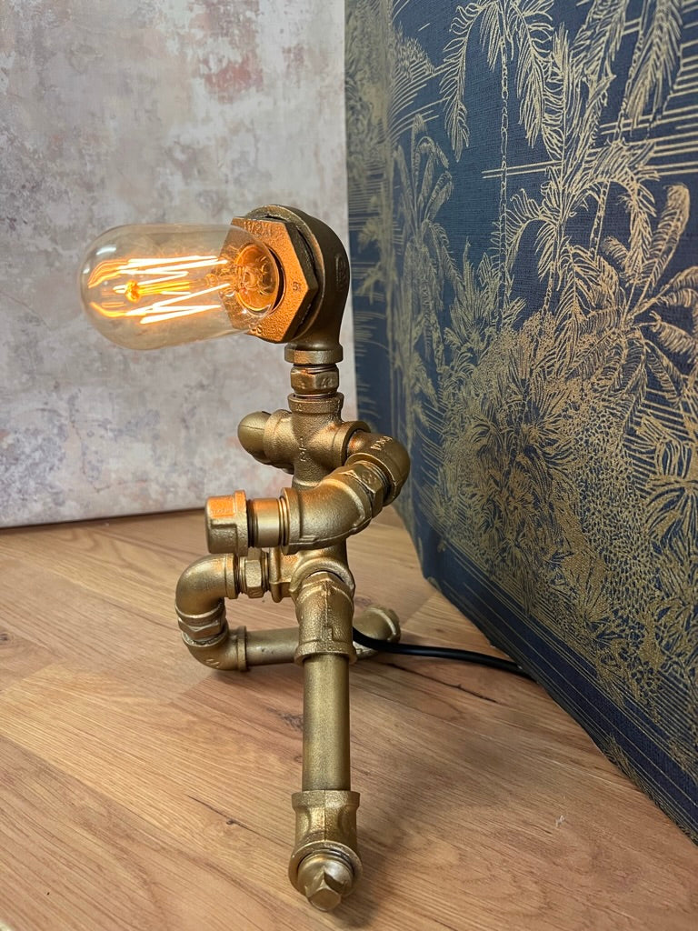 (SP05)                      Steampunk Table Lamp