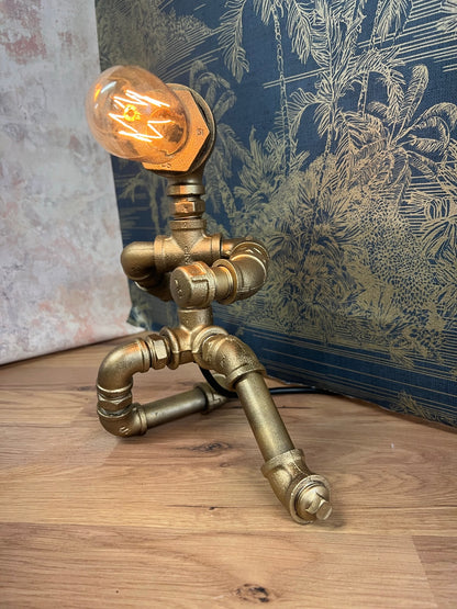 (SP05)                      Steampunk Table Lamp